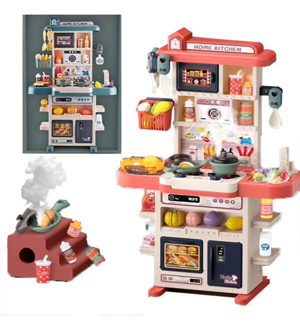 Juguete Cocina Con Luz y Sonido HOMELIFE (2161350/L666-62)