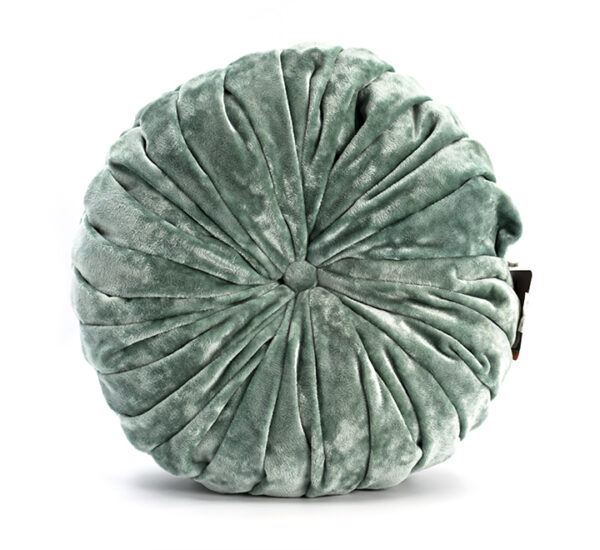 Cojín Velvet Jade Redondo (37CM) KALIDO(PRDOCOJ0399)