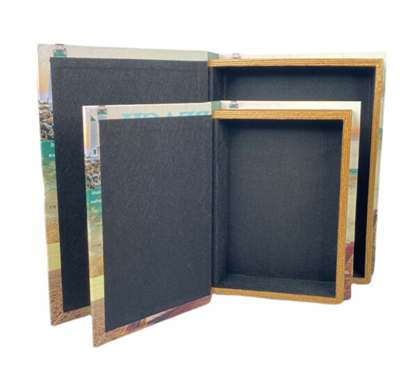Juego Caja De Libros 2 Piezas Beach 30x24x8Cm CONCEPTS (449-746811) - Imagen 3