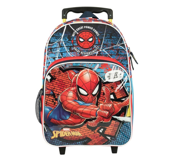 Mochila Con Ruedas Escolar Ultimate Spiderman (EWE175222-AZ)