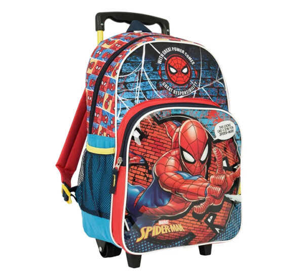 Mochila Con Ruedas Escolar Ultimate Spiderman (EWE175222-AZ) - Imagen 2