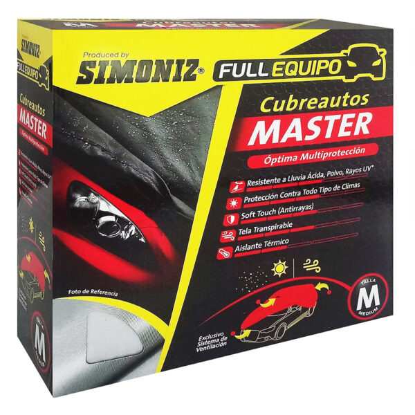 Cubreauto Master Talla M + Cubre Volante SIMONIZ (I24ZR0177)