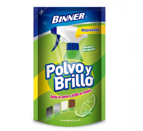 Polvo Brillo Citrus Doypack 300ML BINNER (BN4201321)