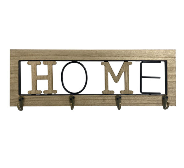 Placa De Pared Con Ganchos Home 3.5x38x13Cm CONCEPTS (532-06258)