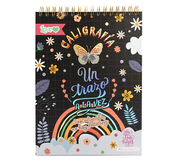 Libro Lettering Love Pasta Dura 45 Hojas (21x28Cm) (10105275) (7861098352999)