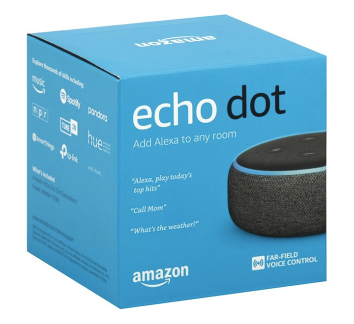 Echo Dot 3ª generación Altavoz inteligente con Alexa Carbón