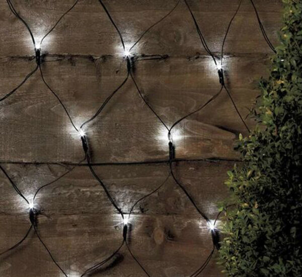 Luces Malla Blanco 200 Luces (2.1X2.1M) Cable Verde MCN(2300564) - Imagen 2