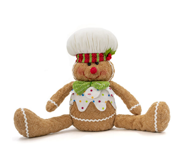Muñeco De Jengibre Sentado 23Cm Marrón Surtido ML(ST2317-21)