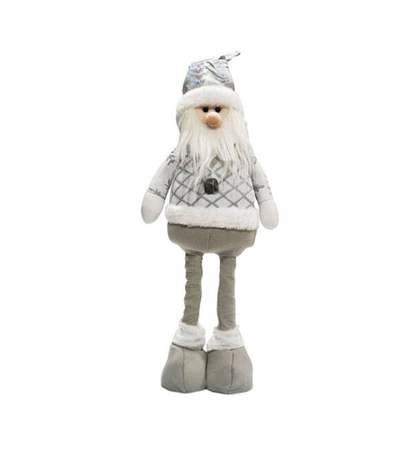 Muñeco Navideño Parado 59Cm Plateado Surtido ML(ST2317-97)