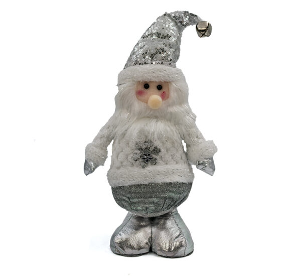 Muñeco Navideño 30Cm Plateado Surtido ML(ST2317-98) - Imagen 2