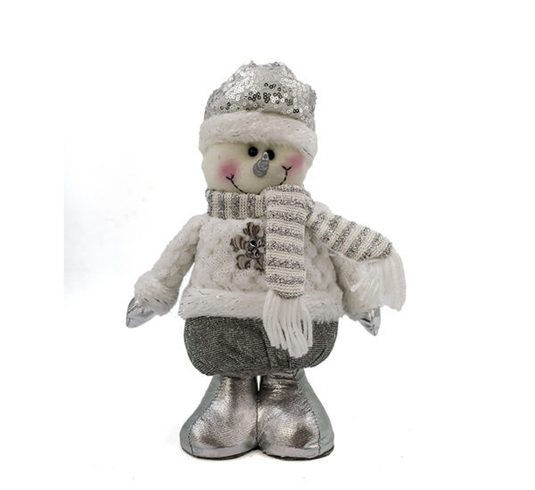 Muñeco Navideño 30Cm Plateado Surtido ML(ST2317-98)