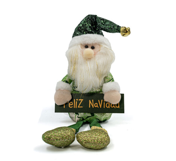 Muñeco Navideño Sentado 50Cm Verde Surtido ML(ST2326-106) - Imagen 2