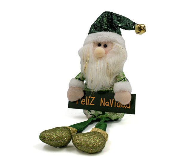 Muñeco Navideño Sentado 50Cm Verde Surtido ML(ST2326-106)