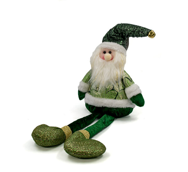 Muñeco Navideño Sentado 55Cm Verde ML(ST2326-78) - Imagen 2