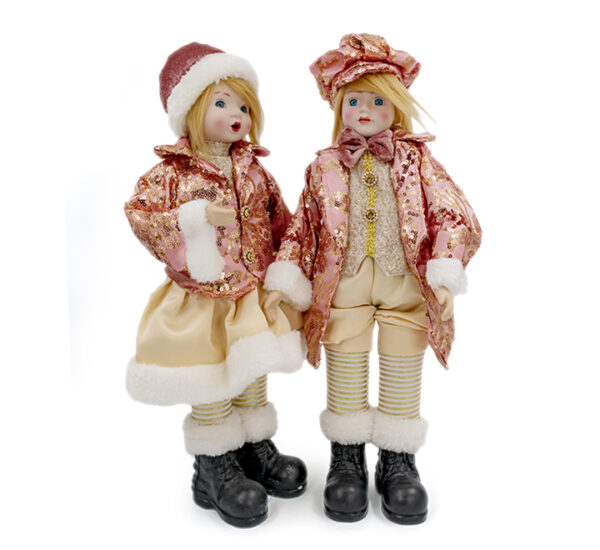 Niños Caroling 43cm Goldrose Musical Surtido MARANELO (SZ2312-116) - Imagen 3