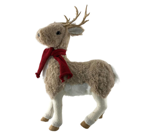 Adorno Navideño Reno 43Cm Café Parado SANTINI (140-0500447)