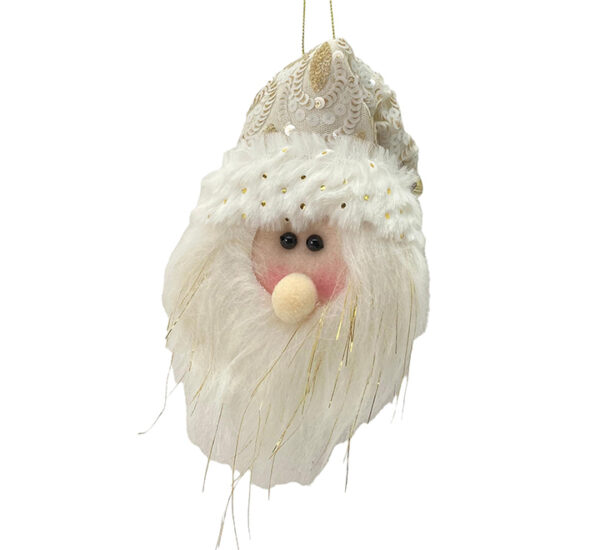 Muñeco Santa Colgante 8x21x5Cm Crema SANTINI (150-8200310)