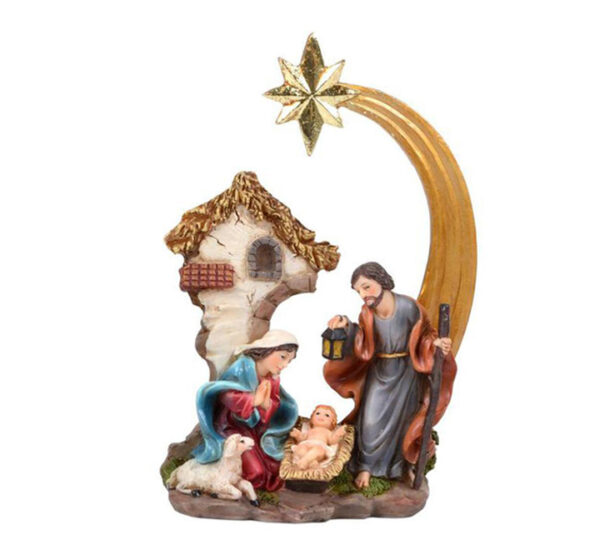 Nacimiento Decorativo (9x3x13.5Cm) Surtido SANTINI (030-492860) - Imagen 2