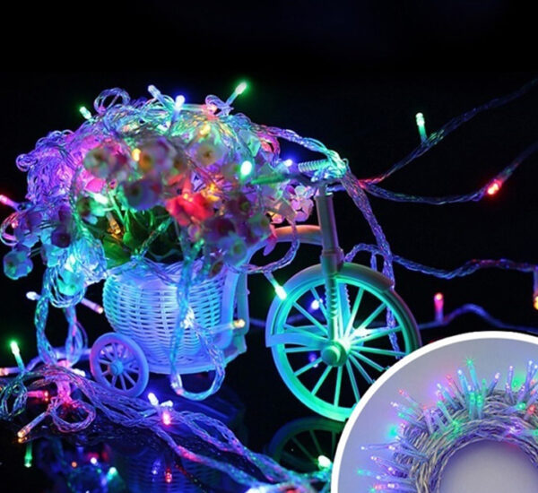 Luces Led Multicolor Rollo 50 Metros Cable Blanco XG(YM2312) - Imagen 3