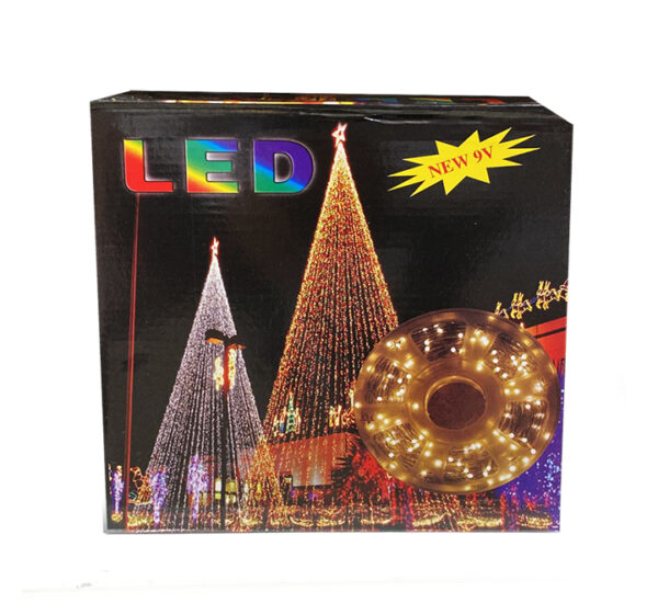 Luces Led Multicolor Rollo 50 Metros Cable Blanco XG(YM2312)