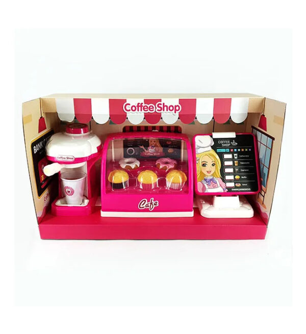 Juguete Cafetería Con Accesorios Coffe Shop (818-225) BIG HOME (JU-39729)