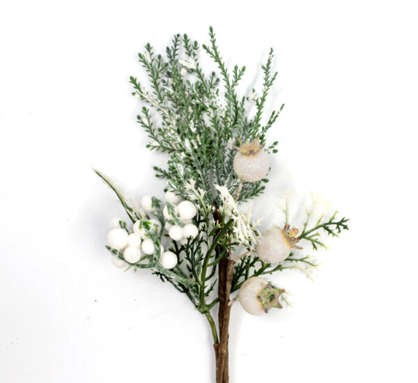 Pick Navideño 20Cm Nevado (CH19-395) CELINA(066-0031)