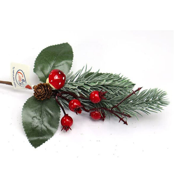 Pick Navideño 28Cm Pino/Bayas CELINA(SM-13027)(066-0040)