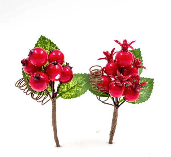 Set Pick Navideño 2 Piezas Bayas Rojas (ZYXM2025) CELINA(066-0090)