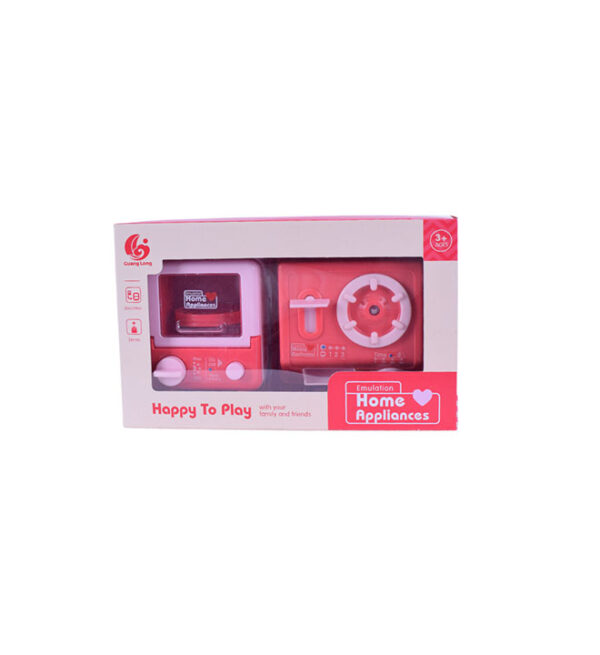 Juego Horno + Cocineta (1907U881/RD-203) HOME LIFE (548951)