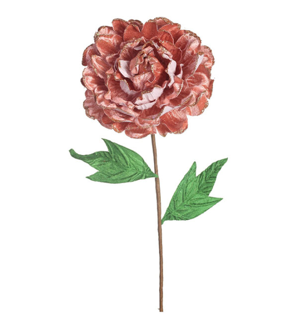 Flor Navideño Decorativo 16Cm Rosada SANTINI (140-2500175)