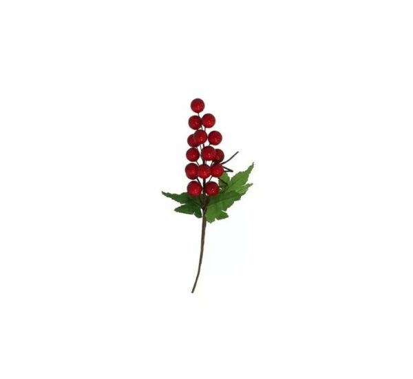 Pick navidad 24cm Bayitas rojas CELINA