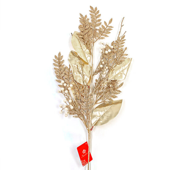 Espiga navidad 80cm Champagne STN