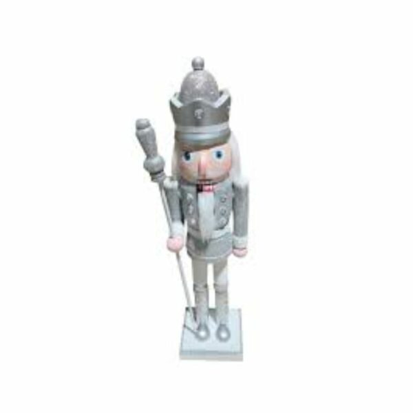 Cascanueces 60cm Plata rey STN