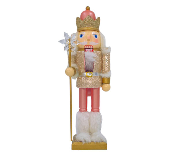Cascanueces 30cm rosa candy STN