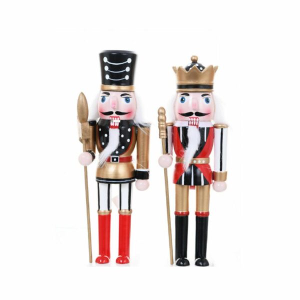 Cascanueces 38cm Black gold 2 surt STN